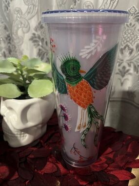 Starbucks bird tumbler